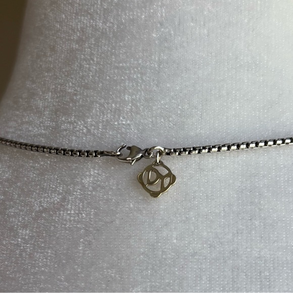 DAVID YURMAN 🩶 AUTHENTIC Heart Pendant Necklace - Picture 7 of 8